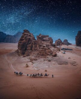 Wadi Rum Camel Ride & Sunset Experience